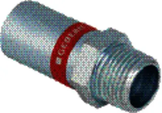 Mapress C-Stahl-Übergangsstück mit Einschubende 54mm x 2"AG Nr.21940