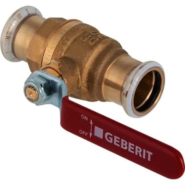 Mapress Kugelhahn mit Pressmuffe 54mm Nr.94928 für Mapress C-Stahl-u.-Kupfer
