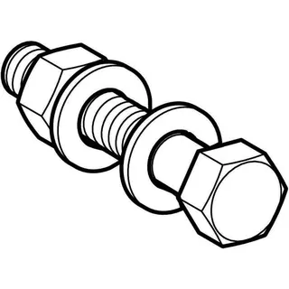 Geberit Mapress Edelstahl-Schraube für Flanschen, M16x65mm, Nr.91171 per Stück – Bild 3