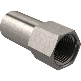 Geberit Mapress Edelstahl-Übergang mit IG und Einschubende, 42x1/2" Nr.33852