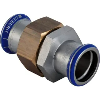 Geberit Mapress Edelstahl-Verschraubung flachdichtend 18mm LABS-frei, Nr.85321