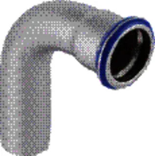 Geberit Mapress Edelstahl-Bogen 90Gr. 108mm innen/außen Nr.33311