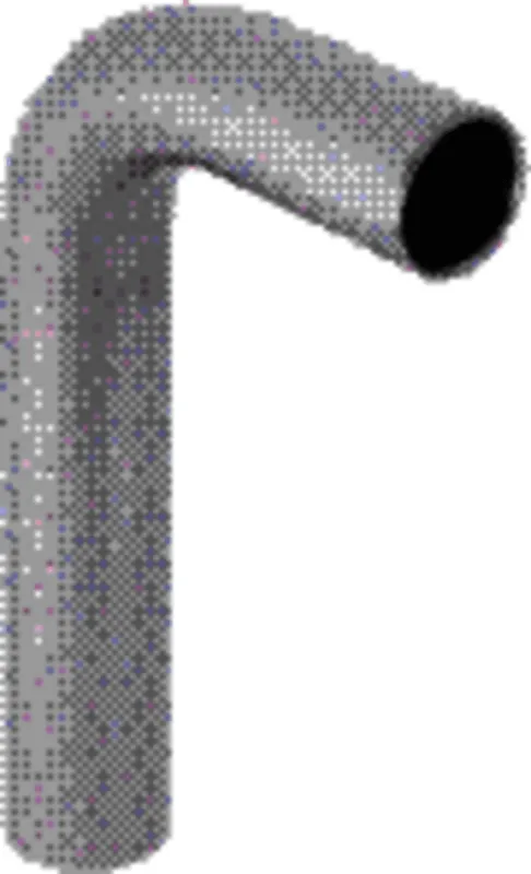 Geberit Mapress Edelstahl-Passbogen 90Gr 88,9mm Nr.30090