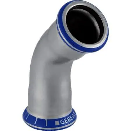 Geberit Mapress Edelstahl-Bogen 45Gr. 18mm Nr.30603