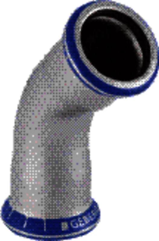 Geberit Mapress Edelstahl-Bogen 45Gr. 54mm Nr.32608