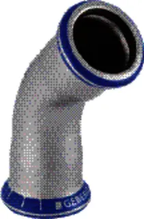 Geberit Mapress Edelstahl-Bogen 45Gr. 88,9mm Nr.32610