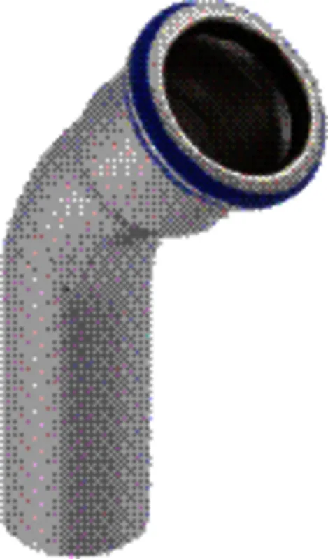 Geberit Mapress Edelstahl-Bogen 45Gr. 76,1mm innen/außen LABS-frei, Nr.82709
