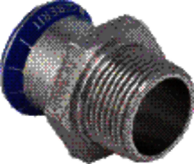 Geberit Mapress Edelstahl-Überg.Stück 18mm x 1/2"AG LABS-frei, Nr.81704