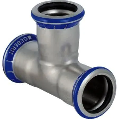Geberit Mapress Edelstahl-T-Stück 42mm Nr.31007