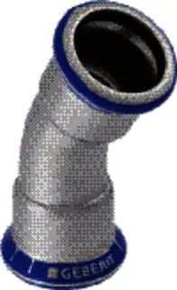 Geberit Mapress Edelstahl-Bogen 54mm 30 Grad Nr.36127