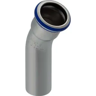Geberit Mapress Edelstahl-Bogen 42mm 30 Grad, mit Einschubende Nr.36136