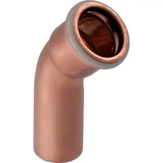 Geberit Mapress Kupfer Bogen 45 Grad innen/außen 15mm, Nr. 60702
