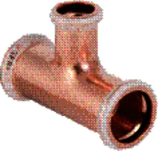 Geberit Mapress Kupfer T-Stück reduziert 54-28-54mm, Nr. 61228