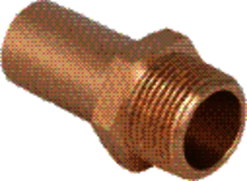Geberit Mapress Rotguss Ü-Stück mit AG Einschubende (RG) 15mm-1/2", Nr. 61932