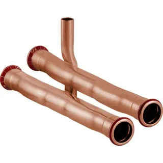 Geberit Mapress Kupfer Heizkörperanschl. für Rücklauf, 15x15mm, Nr. 23615