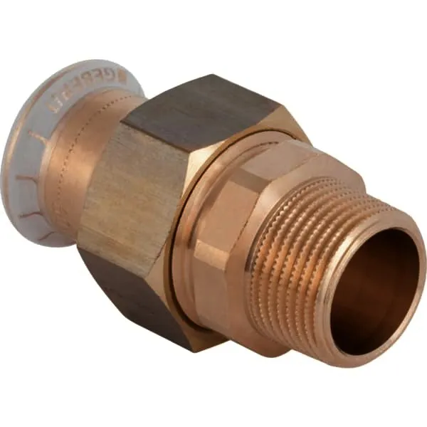 Geberit Mapress Rotguss Übergangsver- schraubung mit AG 18-R 1/2", Nr. 65533