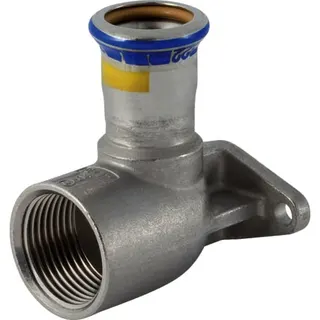Geberit Mapress Edelstahl Gas Gaszähler- anschlusswinkel d22x1" Nr.91099