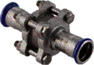Geberit Mapress Rückschlagventil NPW geflanscht, Pressmuffe d22mm, 92142 – Bild 1