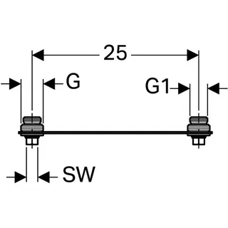Geberit Mapress Montageplatte für Gaszähler, Nr. 91094 – Bild 4