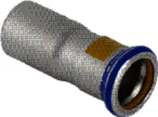 Geberit Mapress Edelstahl Gas Red-Stück 28x22mm Nr.34120