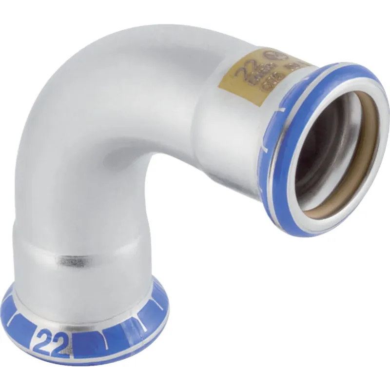 Geberit Mapress Edelstahl Gas Bogen 90' 28mm Nr.34003