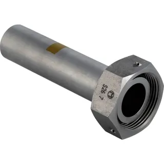 Geberit Mapress Edelstahl Gas Übergang mit Einschubende 28mm x 13/8" Nr.34214