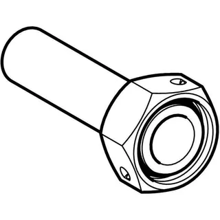 Geberit Mapress Edelstahl Gas Übergang mit Einschubende 28mm x 13/8" Nr.34214 – Bild 3