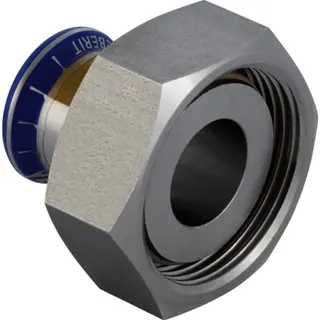 Geberit Mapress Edelstahl Gas Anschluss- verschraubung 22-G 11/8" Nr.34158