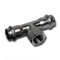 Sanha Nirosan Press-T-Stück 9130G 54x1/2"IGx54mm