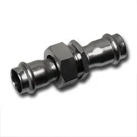 Sanha Nirosan Press-Verschraubung 9330 flachdichtend 28mm m.Messing-Mutter