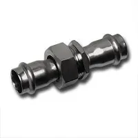 Sanha Nirosan Press-Verschraubung 9330 flachdichtend 15mm m.Messing-Mutter