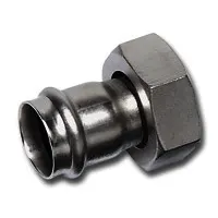 Sanha Nirosan Press-Verschraubung halb 9359M flachdichtend 18x3/4"