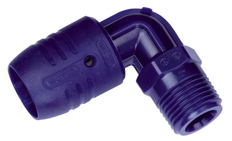Wavin Ueb.winkel smartFIX AG 90 Grad 20x3/4"