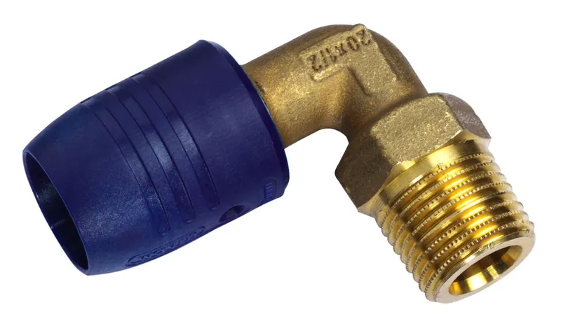 Wavin Metall-Üb.w.AG smartFIX 90 Grad 16x1/2"