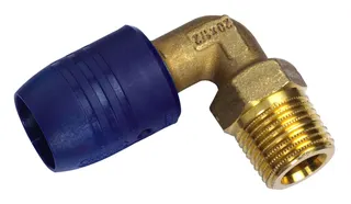Wavin Metall-Üb.w.AG smartFIX 90 Grad 16x1/2"