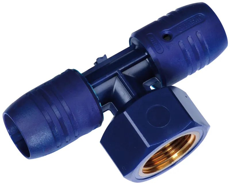 Wavin T-Stück smartFIX Abg. IG 16x1/2"x16