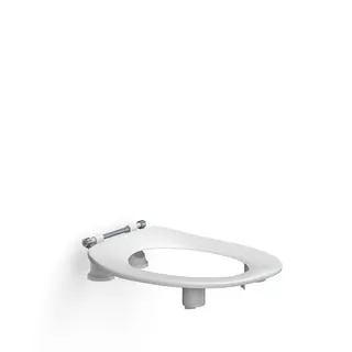 WC-Sitz Dania 5 cm, o.Deckel Weiß