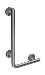 HEWI Winkelgriff, AM:900mm, W:400mm, d:33mm, Kst., chromoptisch beschichtet – Bild 2
