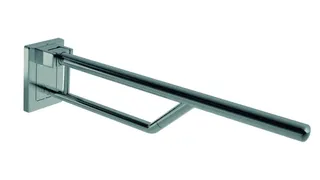 HEWI SK-Griff Duo, L:850mm, Kst., rund, chromoptisch beschichtet