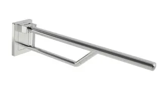 HEWI SK-Griff Duo, L:850mm, Kst., rund, chromoptisch beschichtet – Bild 2