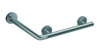 HEWI Winkelgriff, 135 Gr Bogen, d:33mm, Kst., chromoptisch beschichtet