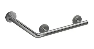 HEWI Winkelgriff, 135 Gr Bogen, d:33mm, Kst., chromoptisch beschichtet – Bild 2