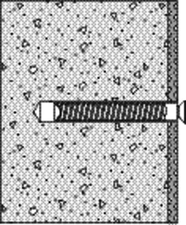 HEWI BM Stützgriffe/Sitz, 2 Bef-P., Wände aus Beton (> C20/C25)
