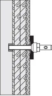 HEWI BM Rückenstütze 801/805 Classic, 2 Bef-P., Leichtbauw./Stahl-Tragst. – Bild 2