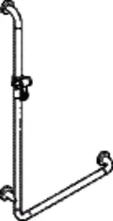 HEWI Winkelgriff m.Br.H.Stg. Ser 801, AM1:1100, W1:600 reinweiß – Bild 5