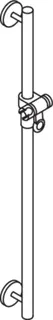 HEWI Br.H.Stg.,L:1100, m.Br.H. schwarzer Punkt signalweiß – Bild 4