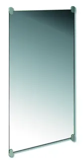 HEWI Wandspiegel mit Spiegelhalter Ser 801 lichtgrau