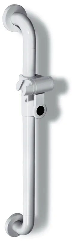 HEWI Brausehalterstange Ser 801, d:33, AM:600mm, m.Br.H. felsgrau