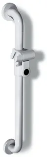 HEWI Brausehalterstange Ser 801, d:33, AM:600mm, m.Br.H. felsgrau
