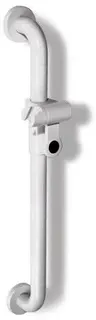 HEWI Brausehalterstange Ser 801, d:33, AM:600mm, m.Br.H. felsgrau – Bild 2
